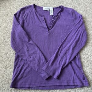 Vintage Liz Sport Purple Top (Liz Claiborne)